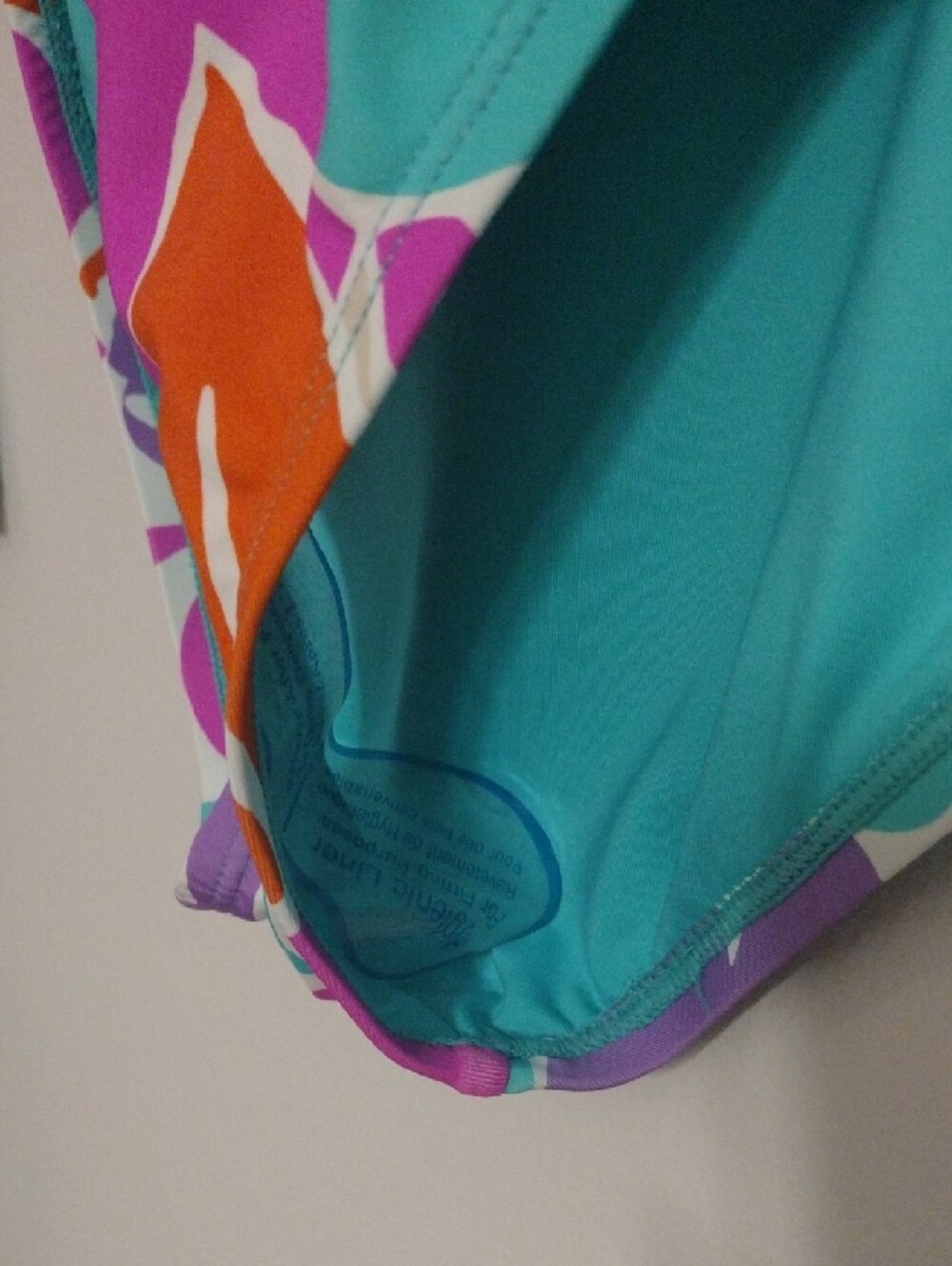 Trina Turk Women's Long-Sleeve Floral Rashguard - Purple, Teal & Orange - Picture 4 of 6